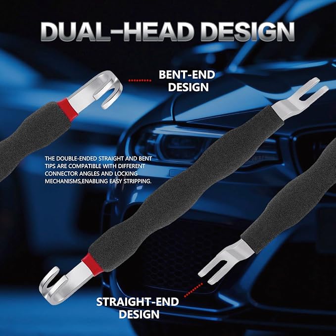 PPZ 2PCS Electrical Disconnect Pliers 13120, 7.48"x0.39" Automotive Electrical Terminal Connector Separator Removal Tool, Automotive Electrical Connector Removal Tool for Car Truck