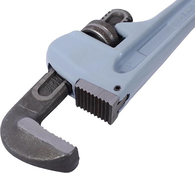Pipe Wrench Set, Rigid Pipe Wrench Sets Aluminum adjustable | Professional Heavy Duty Hangable Design for Plumbing, Home, Vehicle Repair (14", 18", 24" Pipe Wrenc)