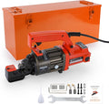 Electric Rebar Cutter, Portable 1400W Hydraulic Rebar Cutting Tool, Cuts up to 7/8 in (#7) / 4–22mm, 120V Corded, 1.5s Fast Cut, 22 lb, Model PC-22