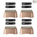 Pro Shaver Replacement Foil and Cutters compatible with andis 17220/17230 shaver ProFoil Lithium replacement Gold,4 pcs