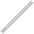 PEC Tools 6" Flexible Mechinist Rule, High-Quality Stainless Steel, 3R Graduation (1/32", 1/64", 1/10", 1/50"), PEC Pocket Metal Ruler Trusted by Professionals Since 1960, Made in USA