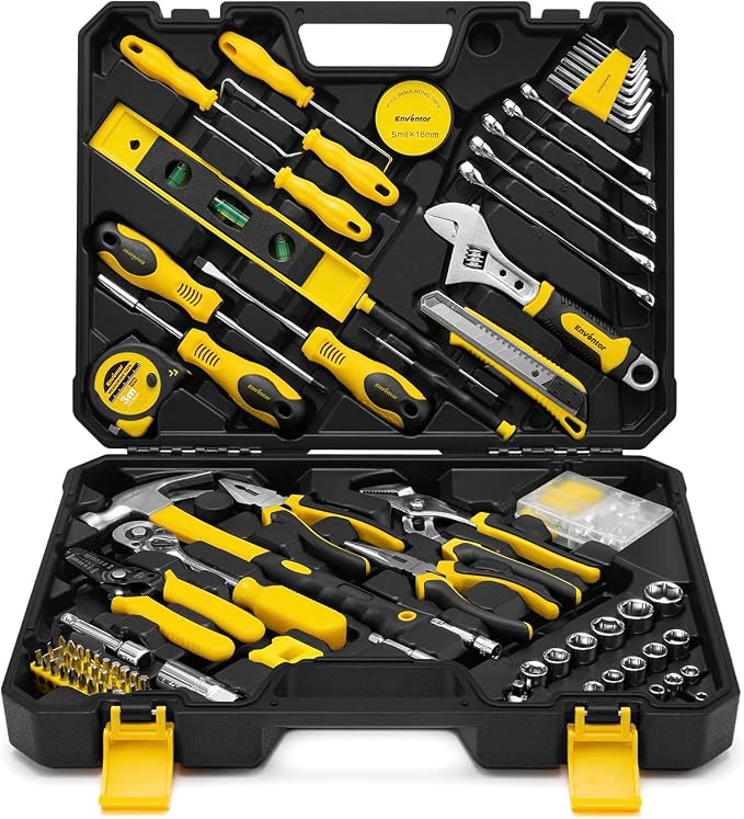 Enventor Tool Set with Molded Storage Case, 231 Pieces