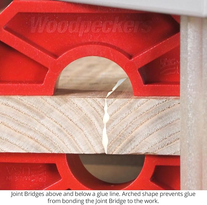 Woodpeckers Joint Bridge Clamp Pad Set, 24 Pack, USA Made, Keeps Boards Level and Equalizes Clamping Pressure - JB-22-X2