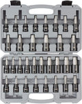 TEKTON 1/2 Inch Drive Hex and Torx Impact Bit Socket Set | SIB92312