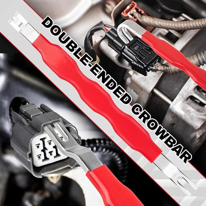 Beaiguna 3PCS Electrical Disconnect Pliers, Upgrade Electrical Connector Pliers, Automotive Electrical Connector Removal Tool, Automotive Electrical Terminal Connector Separator Removal Tool for Cars