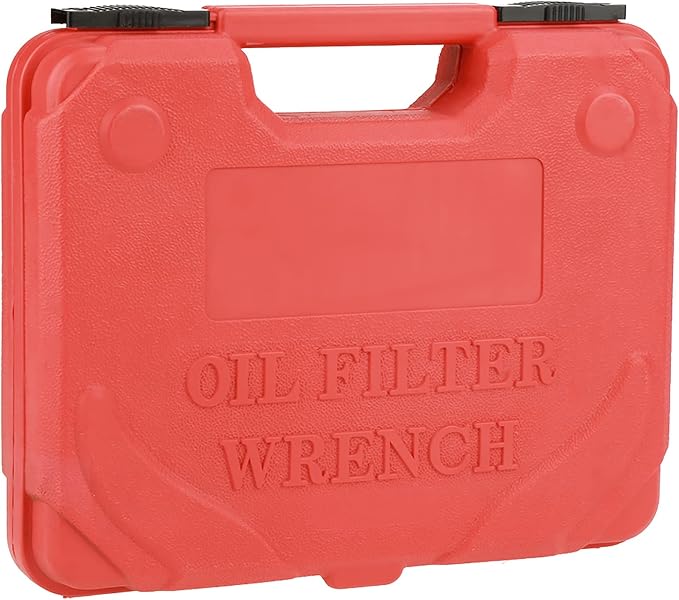 Mingzhe Oil Filter Wrench Set Professional 11pcs Repair Tool Kit for Auto Mechanics Carbon Steel Black
