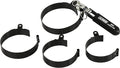 ARES 56039 – 4-in-1 Swivel Oil Filter Wrench – 2 3/8-Inch to 4 3/8-Inch (60mm to 111mm) Capacity – 180-Degree Swivel for Improved Access – Automatically Tightens on Filter