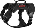 OneTigris No-Pull Tactical Dog Harness Reflective Vest for Medium Dogs | Military-grade 1000D Nylon Easy Control Vest – Adjustable Dog Harness with Hook & Loop Panels for Walking, Hiking, Training