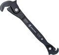 QUENCHING Self-Adjusting Crowfoot Wrench for Tight-Access Fasteners 8–32mm (5/16”–1-1/4”), Slim Profile, Not for Heavy Torque