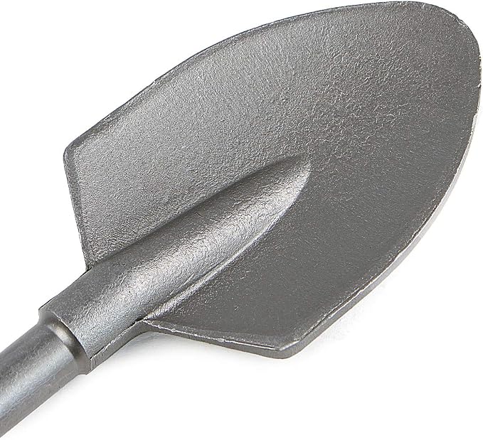 XtremepowerUS Hex Clay Spade Shovel Head Bit for Jack Hammer 1-1/8" for Electric Demolition Jack Hammer Construction Concrete Breaker Punch Drill Alloy Steel, Construction, Trenching, Landscaping