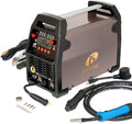 MIG180 | 6-in-1 180A MIG Welder, Gas/Gasless MIG, Flux-Core, Lift TIG, Stick, Spot, Spool-Gun Ready (sold separately), Auto Synergic, 120/240V Dual-Voltage