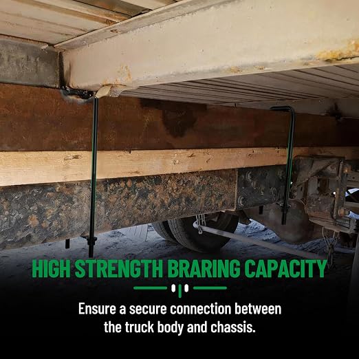 24 Inch Square Bend U-Bolt Kit for Truck Chassis