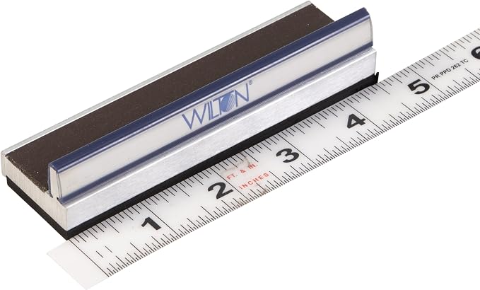 Wilton Magnefix 4-1/2" Rubber Face Vise Jaw Pads (R-4.5)