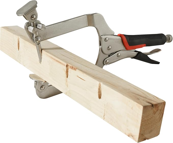 Xiao & Dao Pro Pocket Clamp 14 Inch (355mm) Right Angle Corner Tools, Pocket Hole C-Clamp 2 Ways to Use for Woodworking and Hole Joinery 1-pack