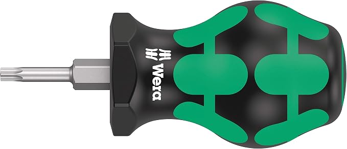 WERA 05008876001 Stubby Set TX 1 Screwdriver Set TORX®, 5 Pieces