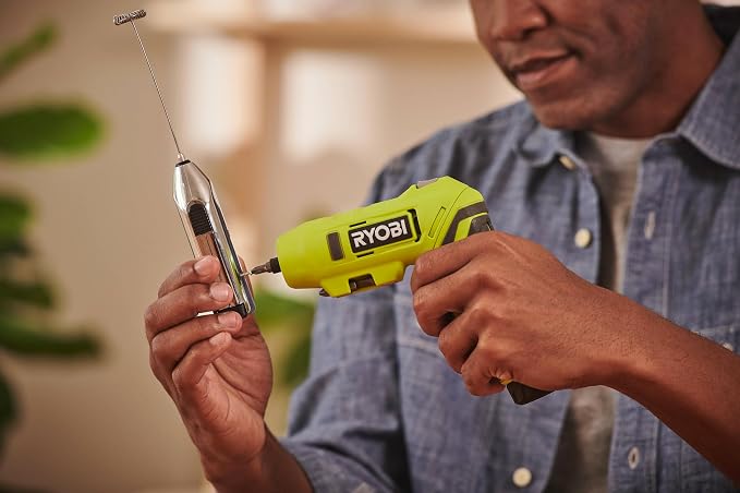 Ryobi ONE+ Cordless Screwdriver with Swivel Handle 4V (1x 2.0Ah)