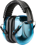 ProCase Noise Reduction Ear Muffs, Sound Proof Ear Protection, NRR 28dB Noise Cancelling Headphones for Adults Kids Autism, Hearing Protection for Mowing -Crystalblue