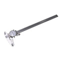 HFS (R) 0-12" Carbon Steel 4 Way Dial Caliper .001" Shock Proof New