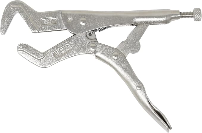 CTA Tools 9390 Small Parrot Pliers, K Tool for Sway Bar Link Removal, Adjustable Grip with 3-Side Fastener Hold, Heavy-Duty Chrome-Molybdenum Steel Construction, 7 inch