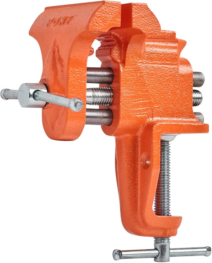 Pony 13025 3-Inch Light Duty Clamp On Vise