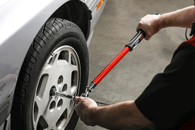 ARES 43008 1/2-Inch Drive Flex Head Digital Torque Wrench | Torque and Angle Readings