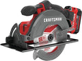 CRAFTSMAN V20 Cordless Circular Saw Kit, 6-1/2 inch, Battery and Charger Included (CMCS500M1)