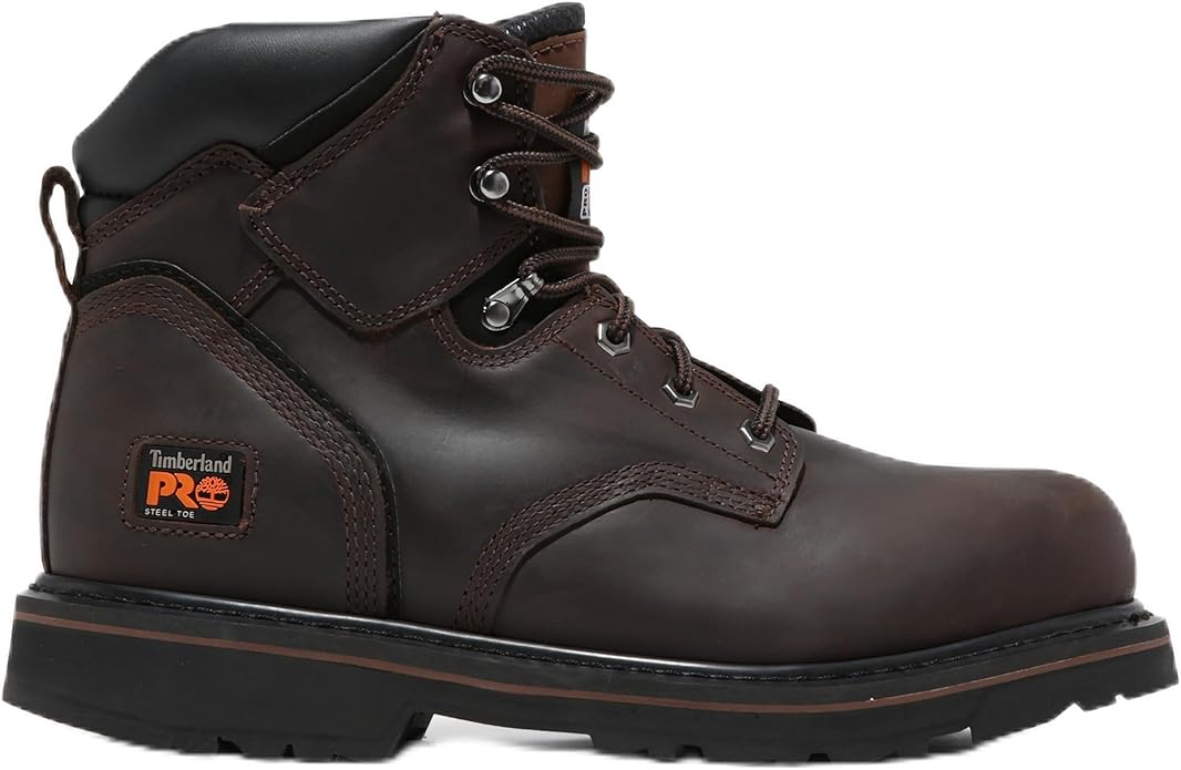 Timberland PRO Men's Pit Boss 6 Inch Steel Safety Toe Industrial Work Boot