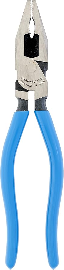 Channellock Side-Cutting Pliers Channel Lock - 348 - High Leverage True Grip - 8-Inch Combination