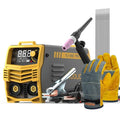 TOOLIOM 135A Stick/Lift TIG Welder 110V MMA ARC Welder Machine with Lift TIG Torch with LCD Display Portable Welding Machine