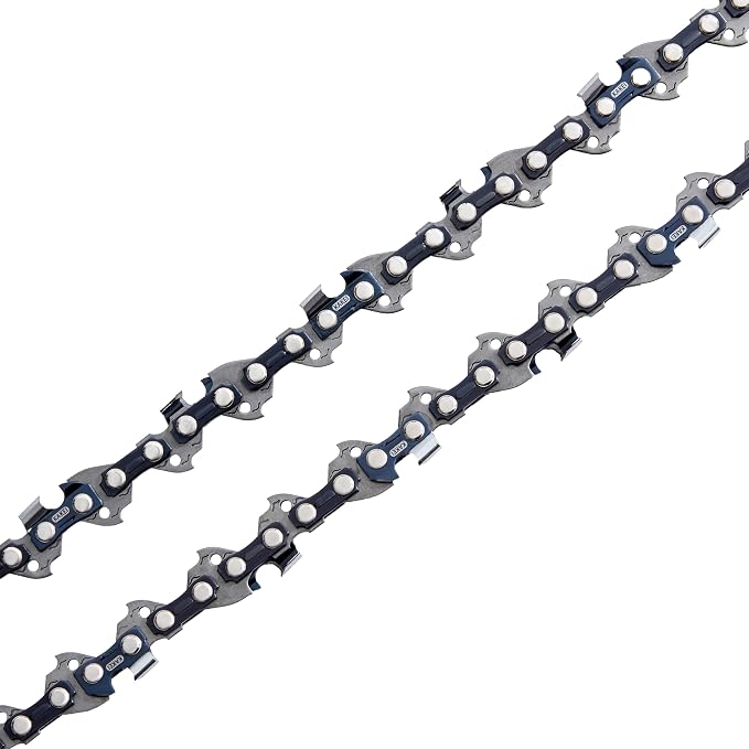 KAKEI 16 Inch Chainsaw Chain 3/8" LP Pitch .050" Gauge 56 Drive Links Fits Craftsman, Poulan, Ryobi, Echo, Greenworks and More- S56 (3 Chains) - Semi Chisel