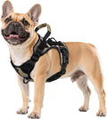 WINGOIN Tactical Dog Harness for Small Dogs,Heavy Duty No Pull Dog Harness | with Handle,Adjustable Reflective,Military K9 Style,Big Size Dog Vest,for German Shepherd,for Walking Training Hunting