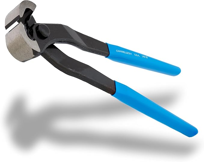 Channellock 148-10 End Cutting Nippers, 10 In, Metallics|Silver metallic
