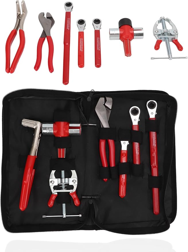 7pcs Battery Service Kit Terminal Pliers Wrench Set Battery Terminal Pliers