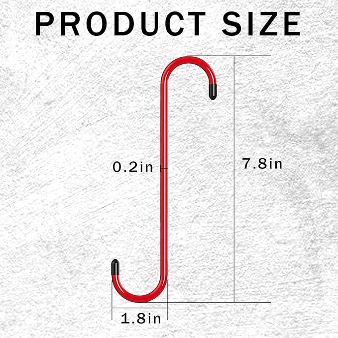 BFXM 4PCS Brake Caliper Hanger Caliper Hangers Hooks with Rubber Tips, Durable Steel, Rust-Proof Automotive Tools for Braking, Axle, Suspension, Herramientas para Extensión de Frenos