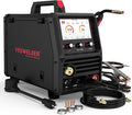 YESWELDER Firstess SP200 MIG Welder, 7-Inch LCD Screen 6-In-1 MIG/Pulsed MIG/Flux Core/Lift TIG/Stick/Spool Gun Compatible, 110V/220V Dual Voltage 200Amp Multifunctional Aluminum Welding Machine