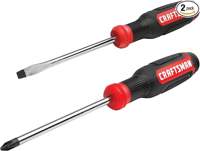 CRAFTSMAN Screwdriver Set, Bi-material, 2 Piece (CMHT65072N)