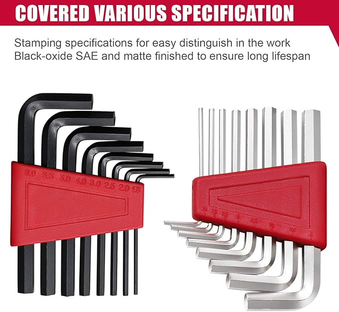 Eastvolt 128-Piece Home Repair Tool Set, Tool Sets for Homeowners, General Household Hand Tool Set with Storage Toolbox, EVHT12801, Black + Red (ASK01) (Pack of 5)