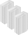 Bates- Paint Tray Liner, 4 Inch, 80 Pack, Clear, Plastic Disposable Paint Tray for Painting Walls