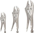 TEKTON Curved Jaw Locking Pliers Set (3-Piece) | PLK90104
