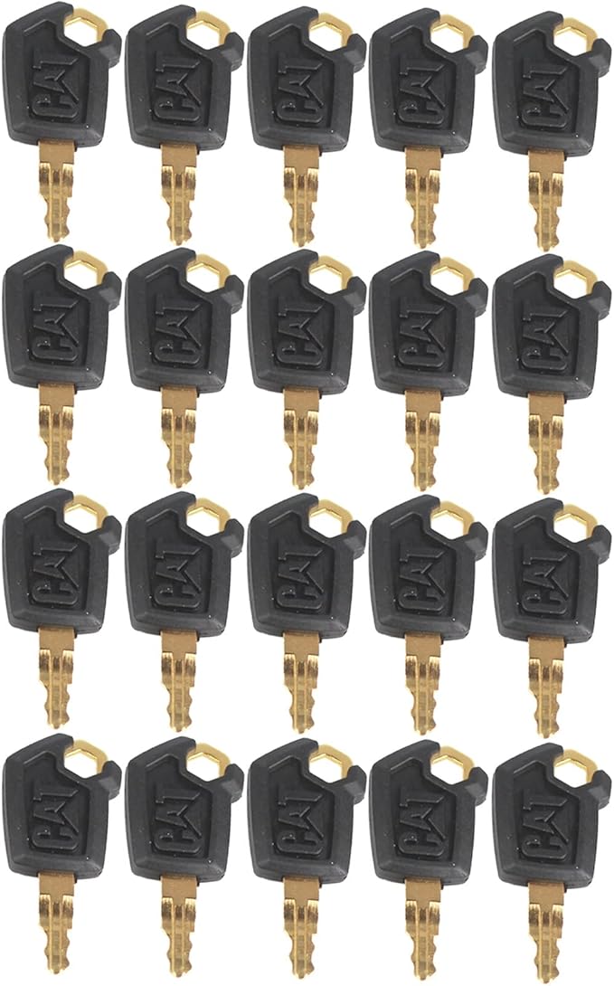 Cat Keys Replacement for Caterpillar Heavy Equipment 5P8500 (Pack of 20)