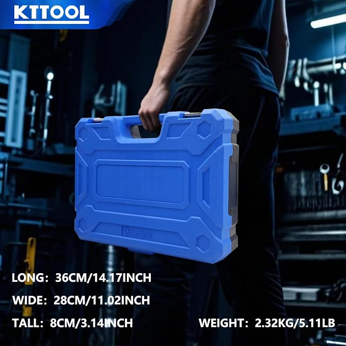 Adjustable Digital Torque Wrench, Hvac Torque Wrench 5-99.6Ft-lbs/6.8-135Nm | With 38 mm Adjustable Jaw, 3/8 Drive Ratchet, ±1% Accuracy, Color TFT Screen, Vibration, Buzzer and LED Indicator