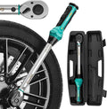 GRENPRO 3/8" Drive Click Torque Wrench 10–80 Ft.Lb – Dual-Direction Adjustable with Dual Range Scales, 72-Tooth Precision Ratchet, ±3% Accuracy – for Bike, Motorcycle, Car Repair & DIY Maintenance