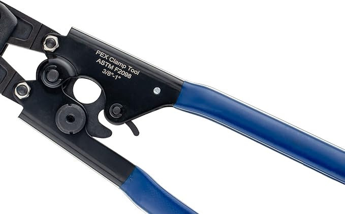 EFIELD Pex-b Pipe Tubing/Tool Combo Blue & Red 1/2 inch 2x 100 ft Rolls 200 Ft Length for with Pex Cinch Clamp Crimping Tool and Pipe Cutter In Heavy-Duty Canvas Bag,(E99KIT)