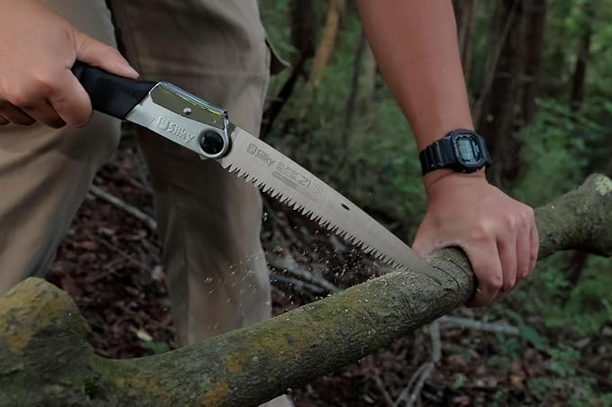 Silky Professional Series Super Accel Folding Saw 210mm LG Teeth (119-21)