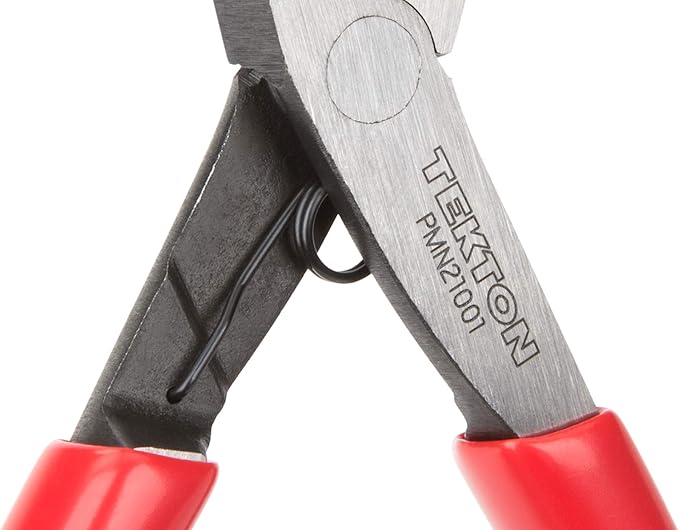 TEKTON Mini Flat Nose Pliers (Serrated Jaw) | PMN21001