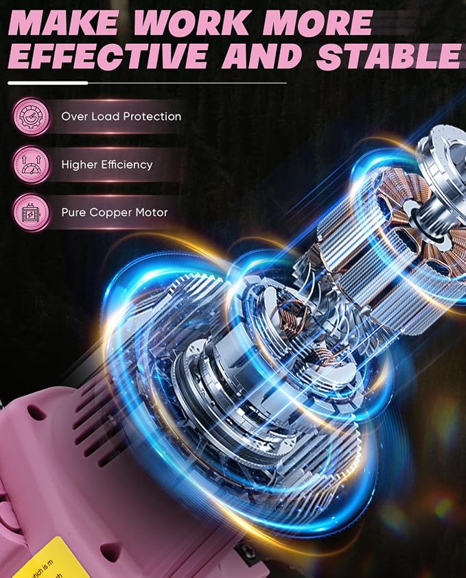 Saker Mini Chainsaw|6 Inch Chainsaws[2026 Upgraded]|Mini Cordless Electric Chain Saw|Small Handheld Portable Chain Saws Battery Powered Chain Saw for Tree Trimmer and Garden,Gifts for Men