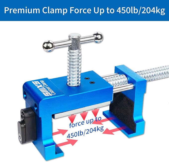 4-Pack Cabinet Clamps, Face Frame Clamps for Installing Cabinets, 450 lbs Load
