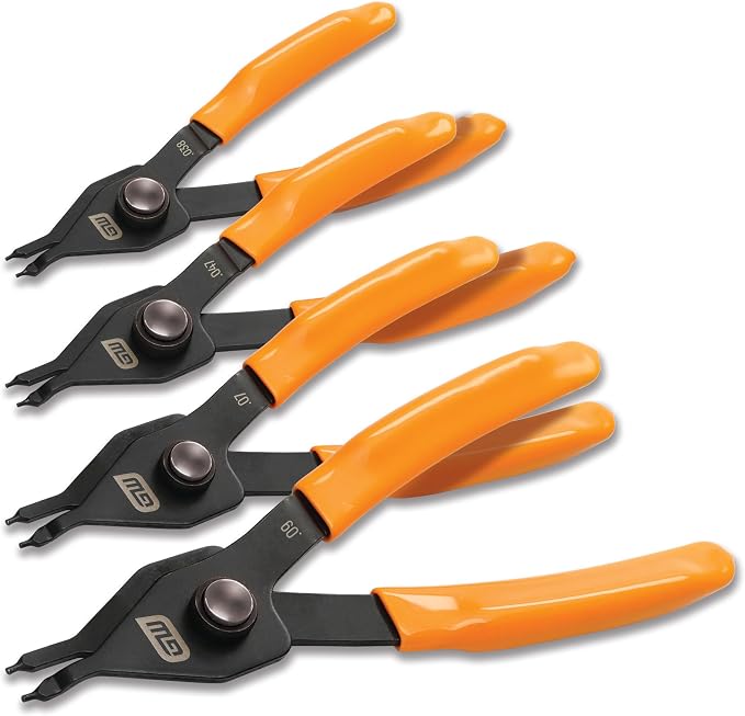 GEARWRENCH 4 Pc Convertible Straight Snap Ring Pliers | 89712