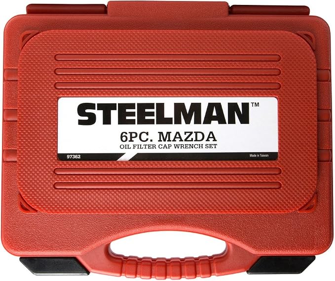 Steelman Low Profile Mazda Oil Filter Cap Wrench Socket Set, 6-Piece
