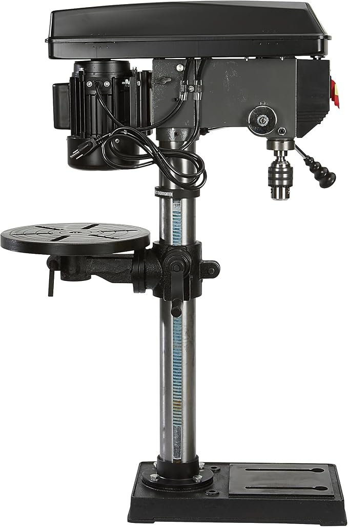 Klutch 13-Inch Benchtop Drill Press - 3/4 HP, 120 Volt Motor, 5/8-Inch Chuck with 1-Inch Drilling Capacity and 45-Degree Table Tilt